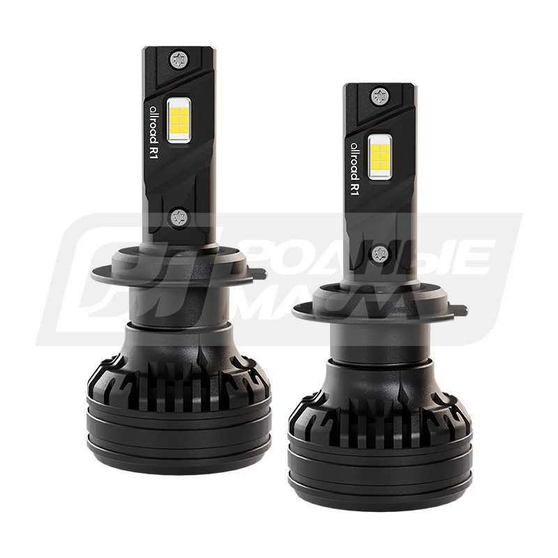 LUMEN Allroad R1 H7 9-32V 55W PX26d 6000K, набор 2шт ALRR1H07